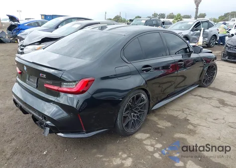 2025 BMW M3 Competition xDrive z USA, uszkodzony, nr VIN WBS33HJ04SFU35498